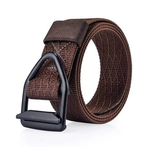 120CM Men Nylon Metal Alloy Buckle Belt Military Tactical Durable Outdoor Sport Pants Strip