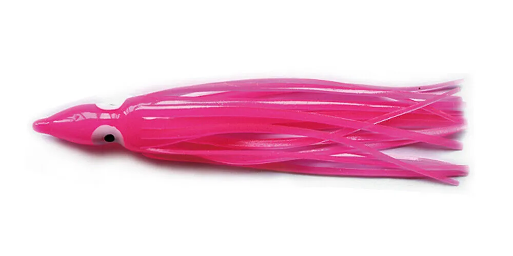 30 X Octopus Squid Skirt Trolling Jig Lure Fishing Tackle 15cm