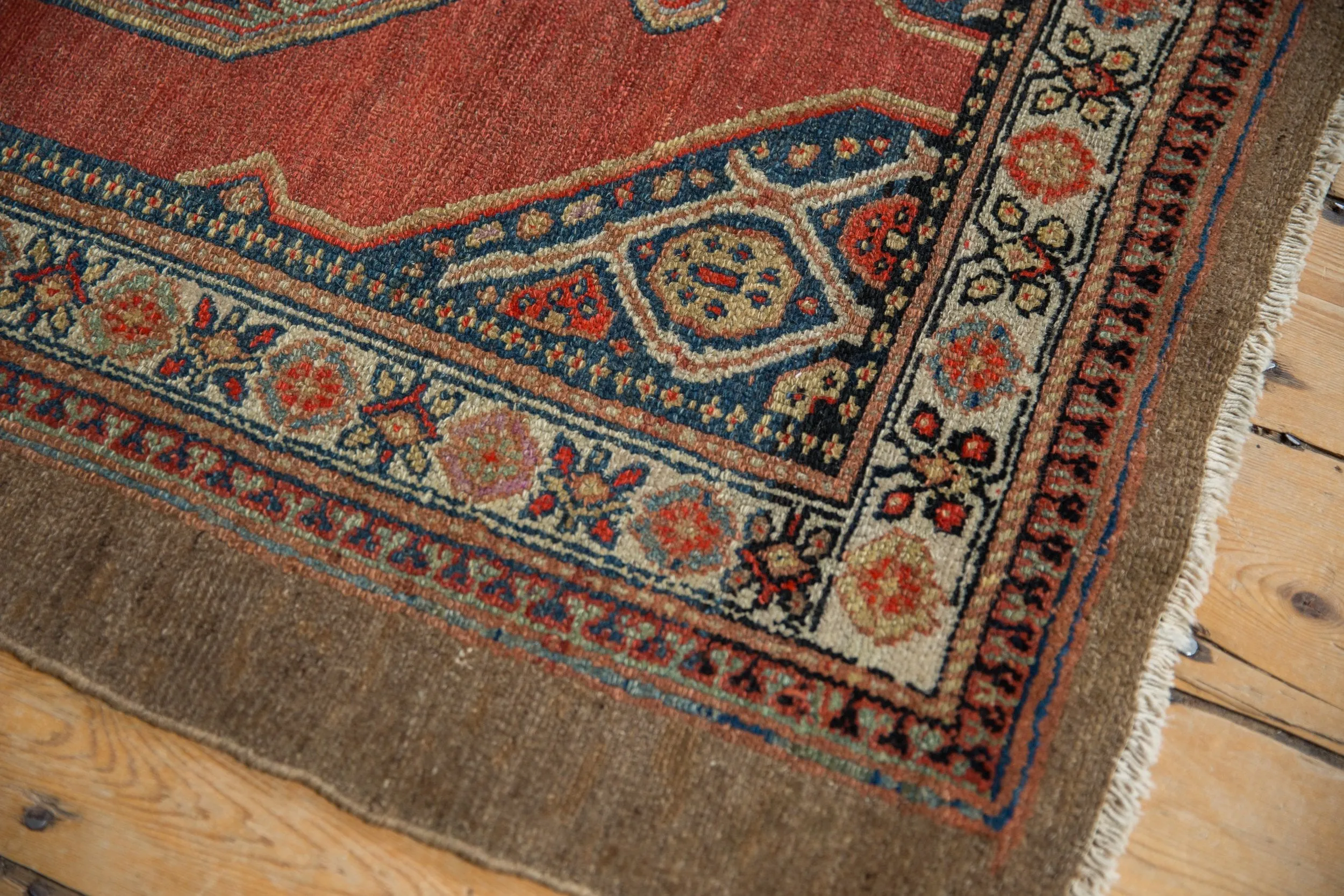 3x4 Vintage Fine Camel Hair Serab Square Rug