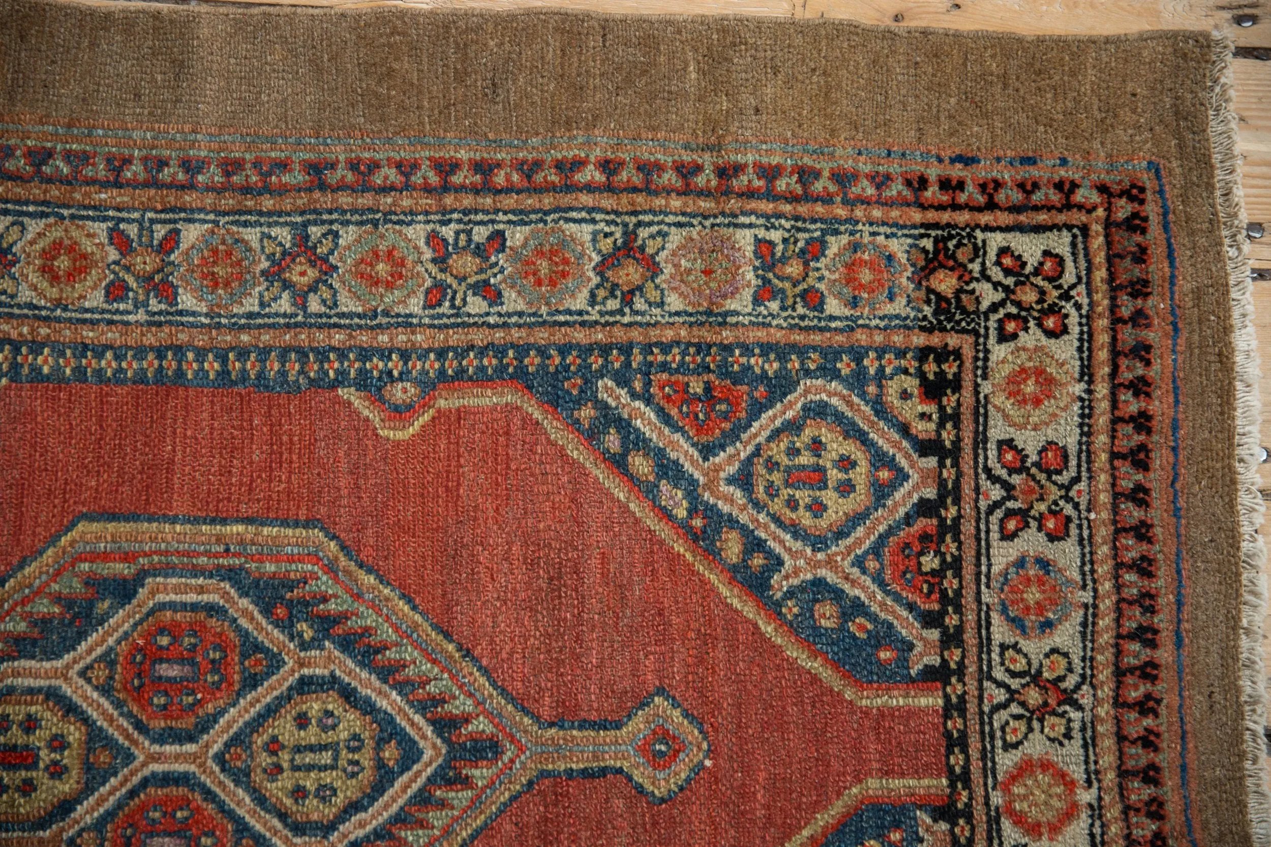 3x4 Vintage Fine Camel Hair Serab Square Rug