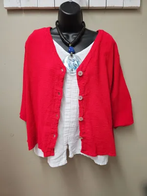 4 Color Ways - Casual Button Up "Roni" Jacket