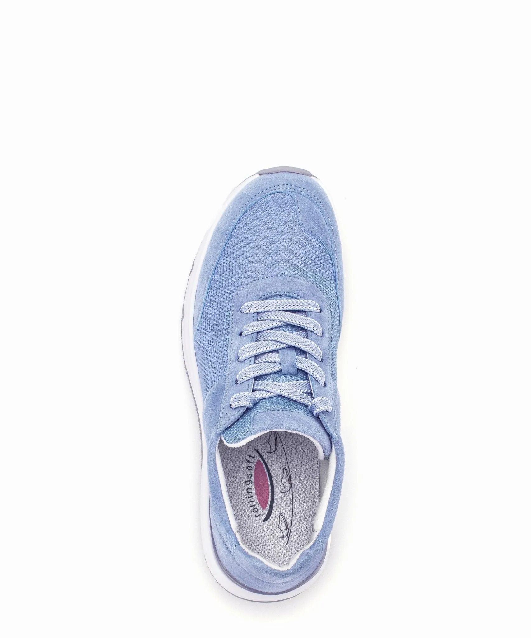 '46.897.26' women's walking rolling sneaker - blue