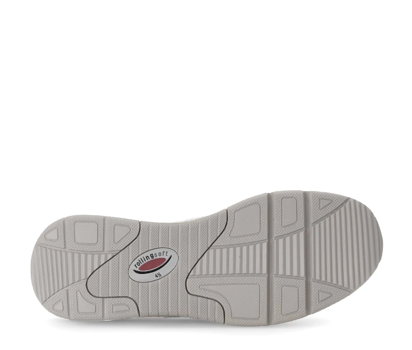 '66.897.10' women's walking rolling sneaker - silver