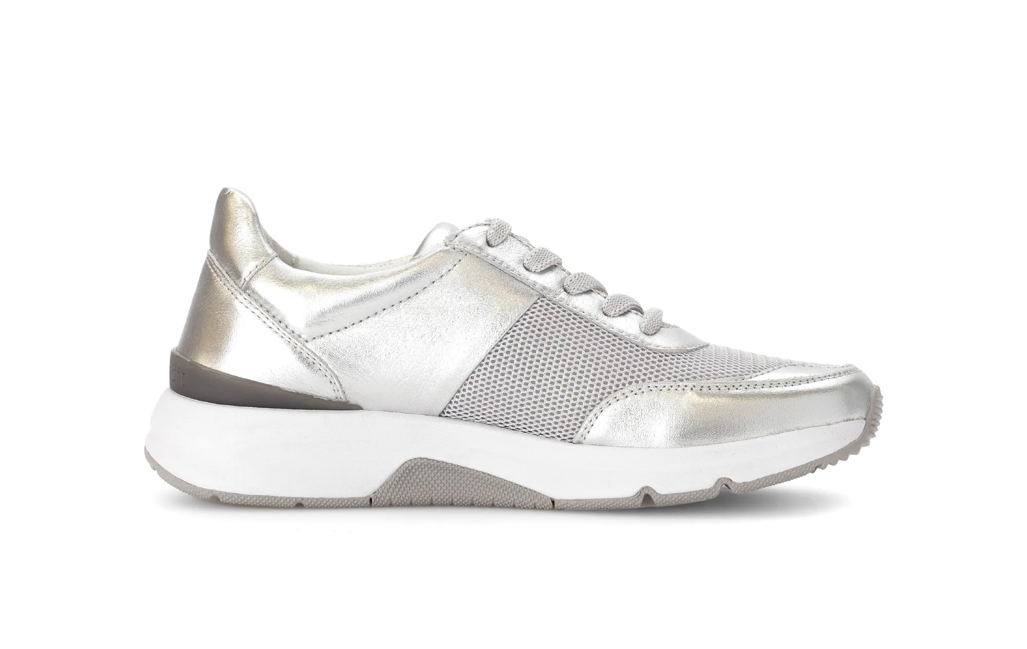 '66.897.10' women's walking rolling sneaker - silver