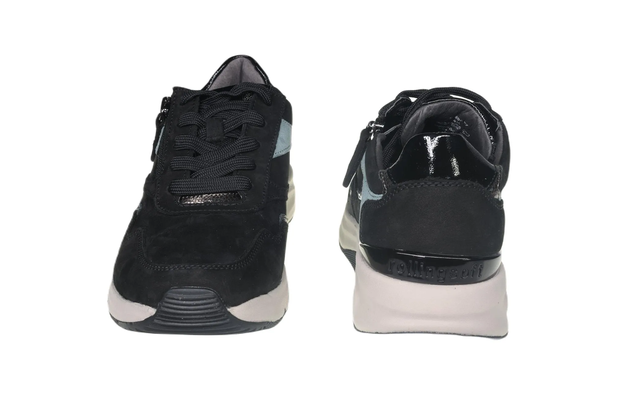 '96.896.87' women's walking rolling sneaker - Black
