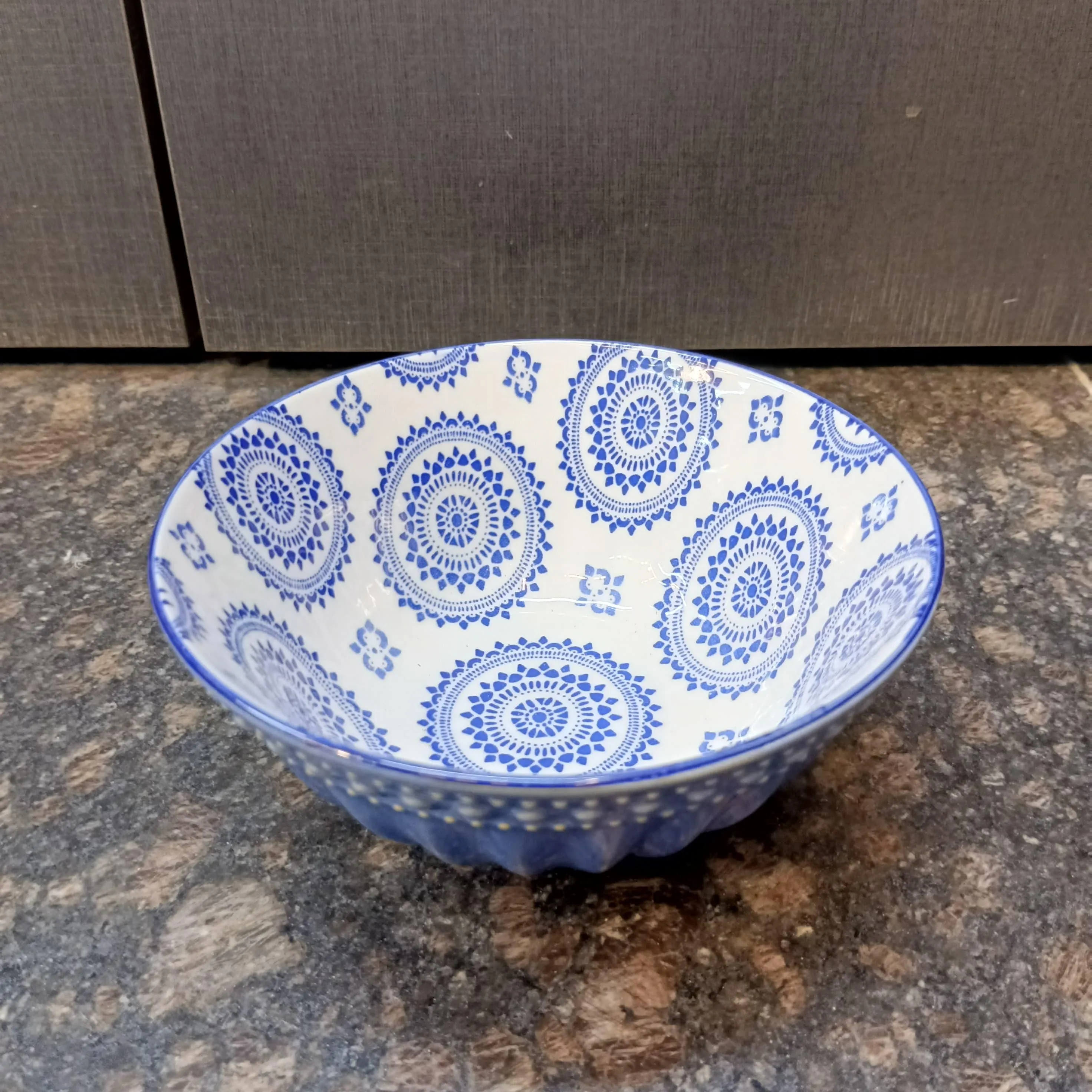 Abstract Porcelain Bowls (6 inches)