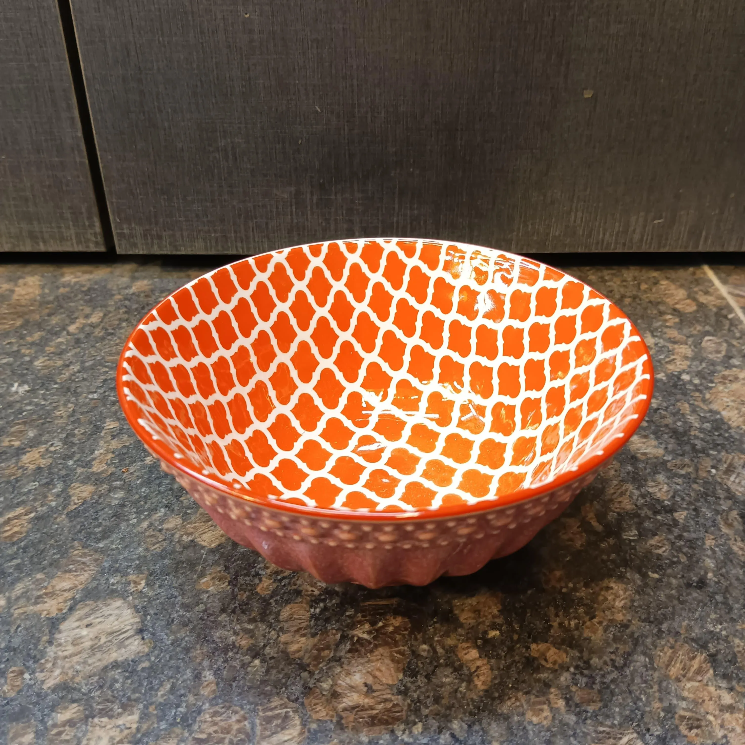Abstract Porcelain Bowls (6 inches)