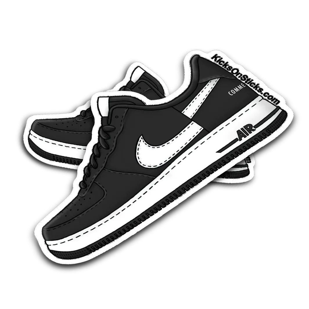 Air Force 1 Low "CDG" Sneaker Sticker