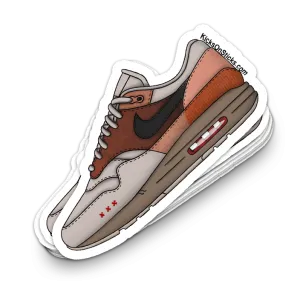 Air Max 1 "Amsterdam" Sneaker Sticker