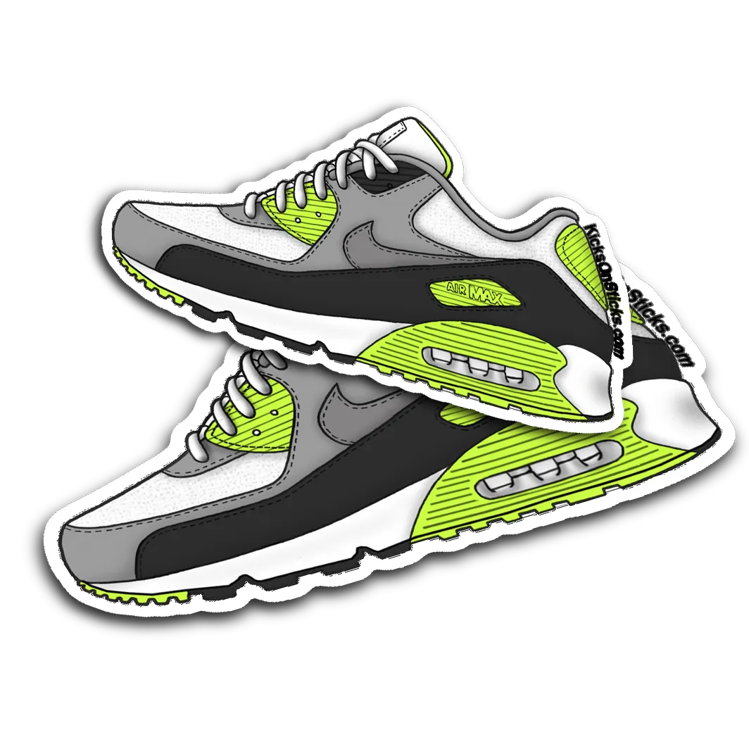 Air Max 90 "Volt" Sneaker Sticker
