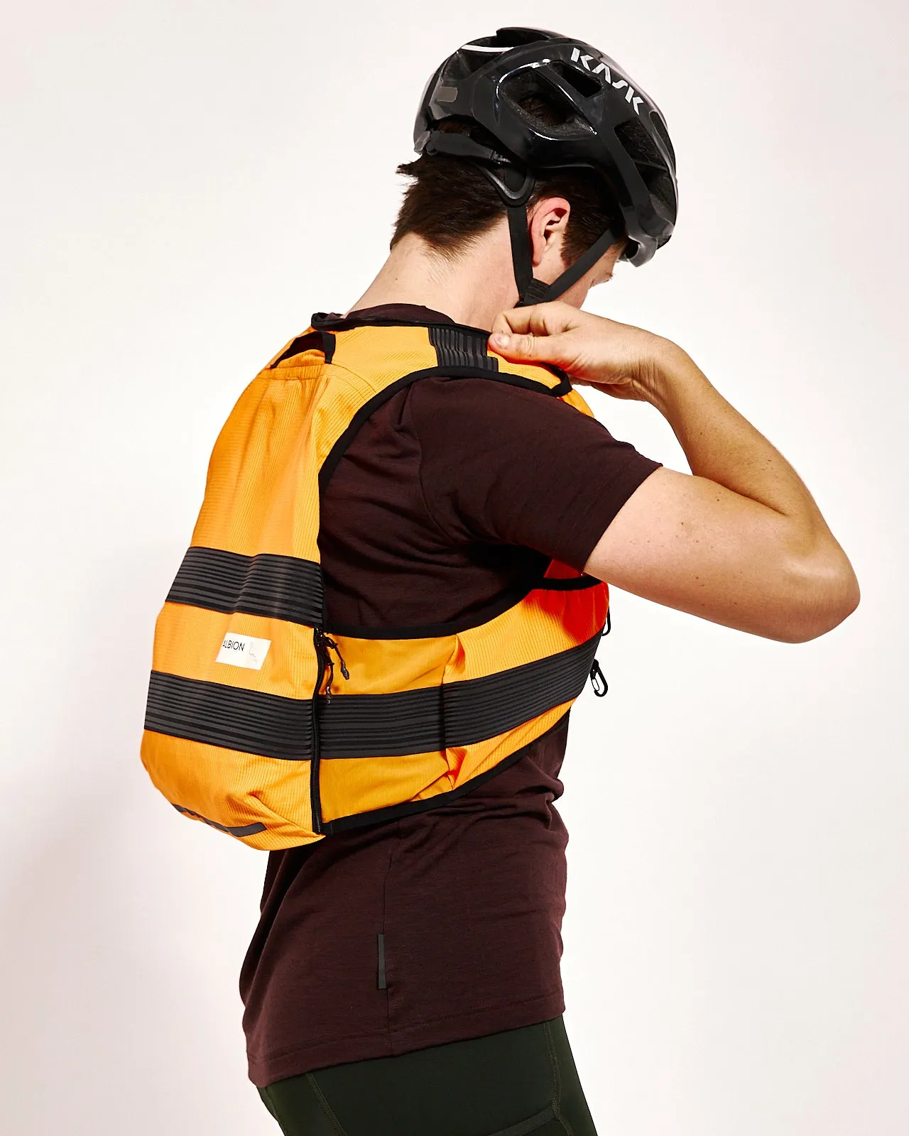ALBION Visibility Cargo Vest - Orange/Reflective