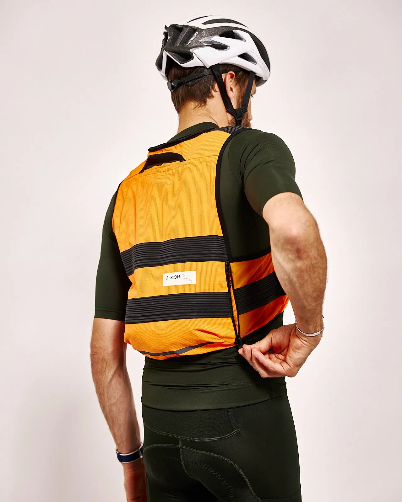 ALBION Visibility Cargo Vest - Orange/Reflective