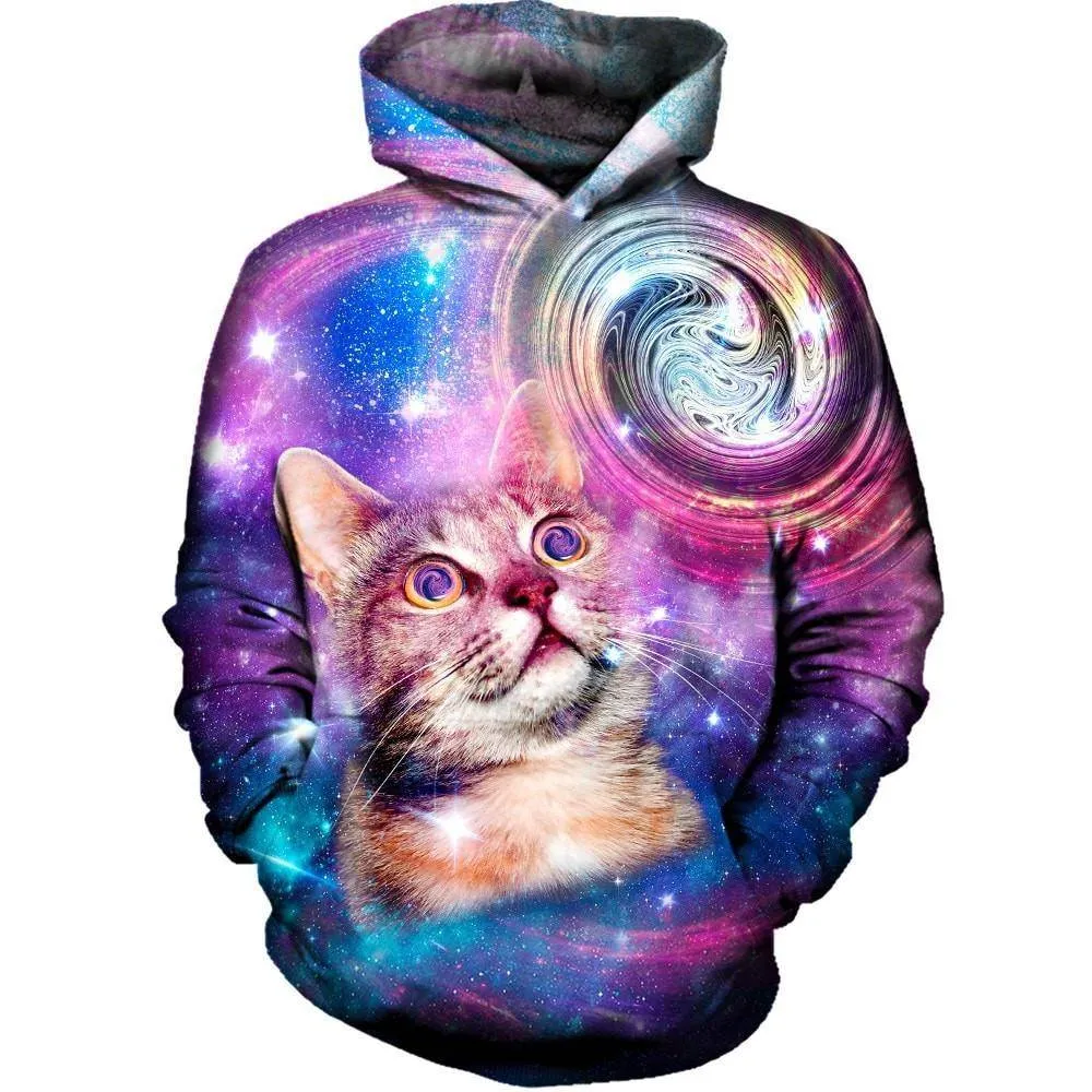 Amazed Cat Hoodie