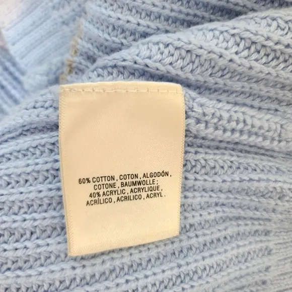 ANTHROPOLOGIE Easy Crewneck Striped Neutral Sweater Size Large