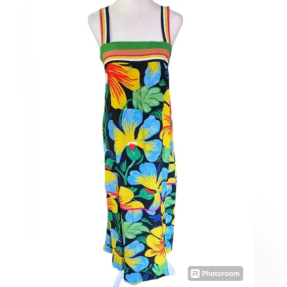Anthropologie | Maeve Nicoletta Floral Maxi Dress Size Small