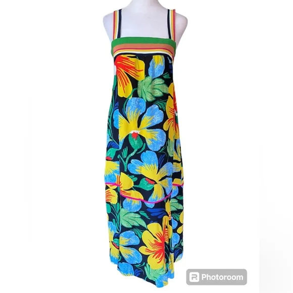 Anthropologie | Maeve Nicoletta Floral Maxi Dress Size Small