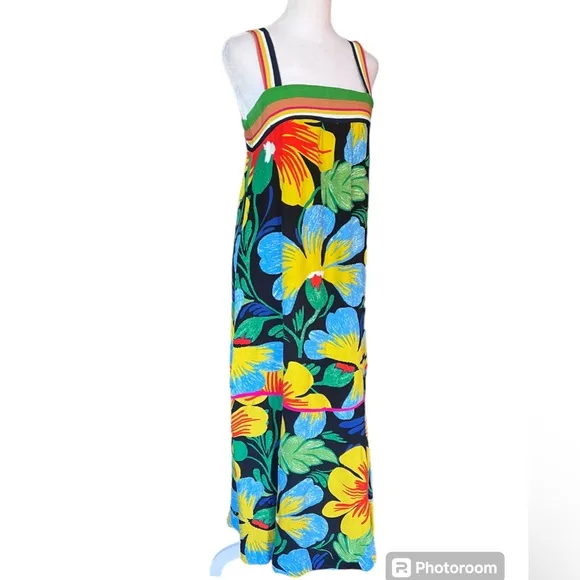 Anthropologie | Maeve Nicoletta Floral Maxi Dress Size Small