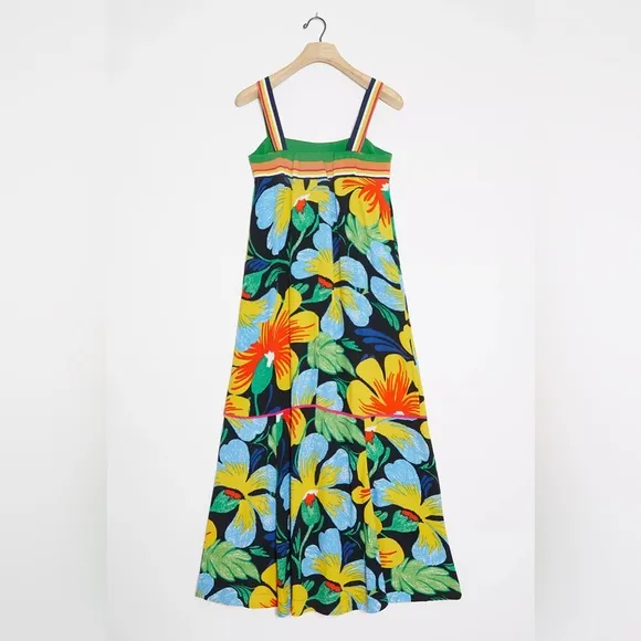 Anthropologie | Maeve Nicoletta Floral Maxi Dress Size Small