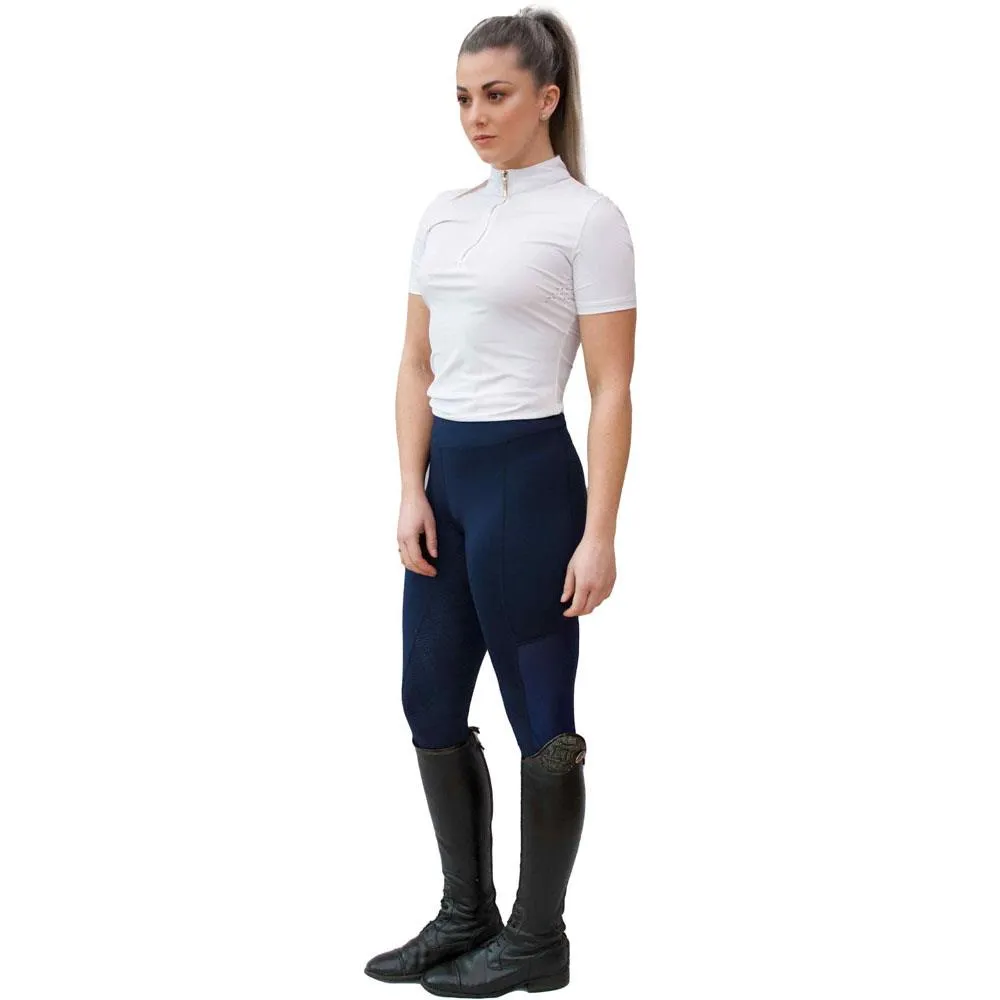 Apollo Air Breathe Horse Riding Tights Silicone Seat 4-Way Stretch Phone Pocket