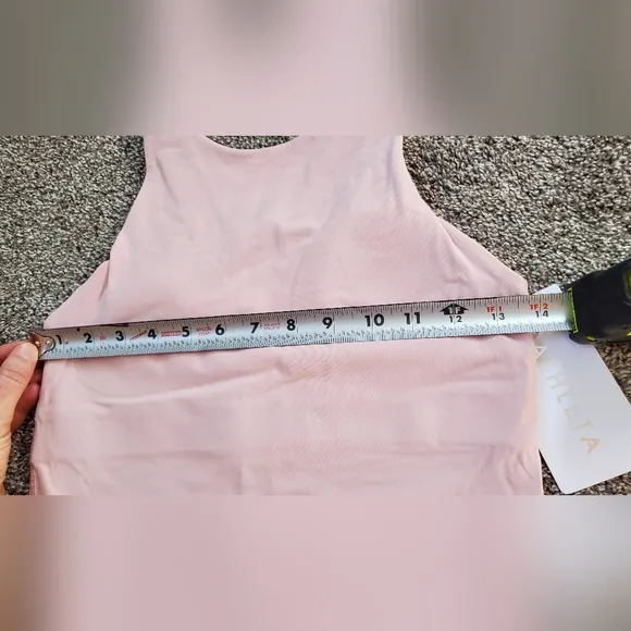 Athleta CONSCIOUS CROP BRA in Orchid Pink