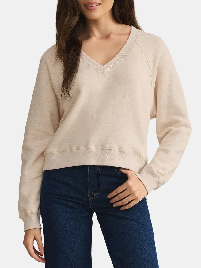 Avenue V-neck Sweatshirt