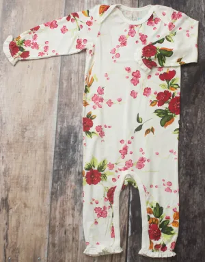 Bestaroo White Cherry Blossoms Coverall