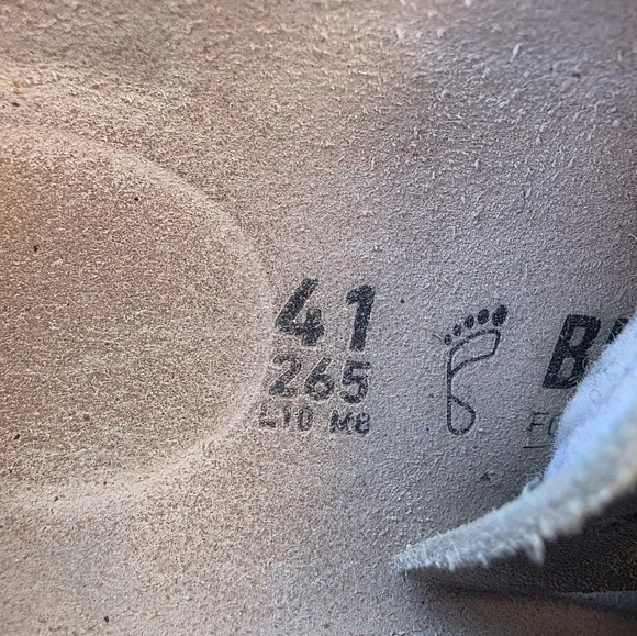 Birkenstock Delano High Leather Men Chukka Boot Gray Sz 41 L10 M8