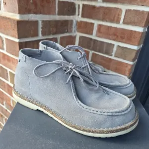 Birkenstock Delano High Leather Men Chukka Boot Gray Sz 41 L10 M8
