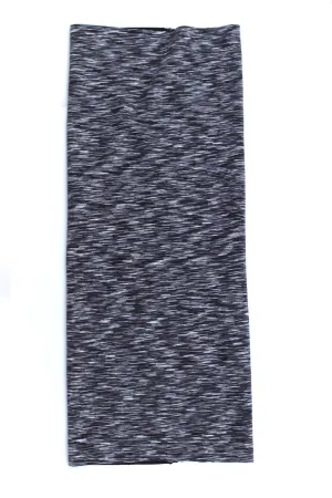 Black Space Dye Fleece Gaiter
