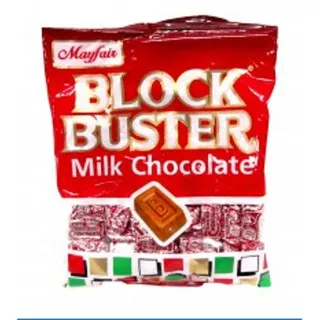 BLOCKBUSTER MILK CHOCO 45`S POLYBAG