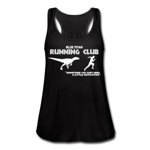 Blue Titan Running Club, Dinosaur Motivation Tank Top