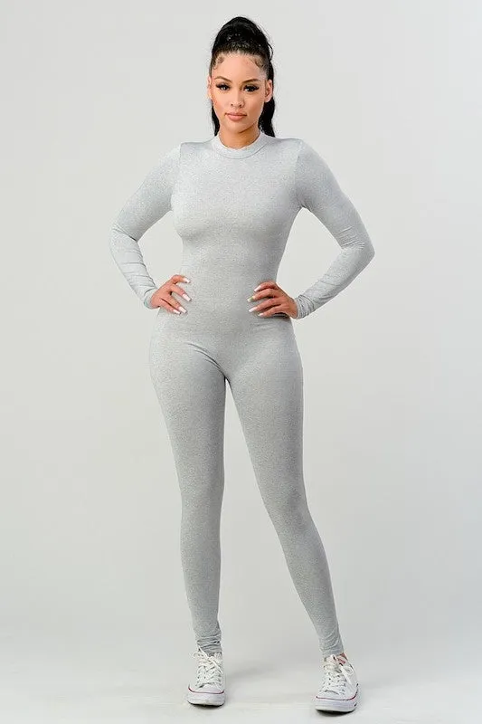 Bodycon Solid Jumpsuit