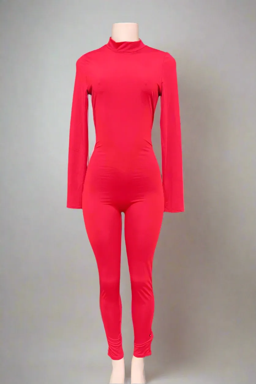 Bodycon Solid Jumpsuit