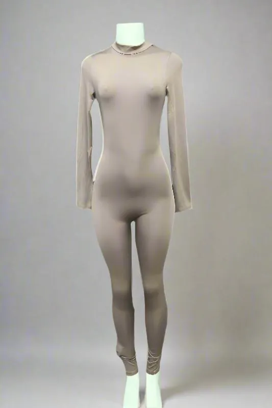 Bodycon Solid Jumpsuit