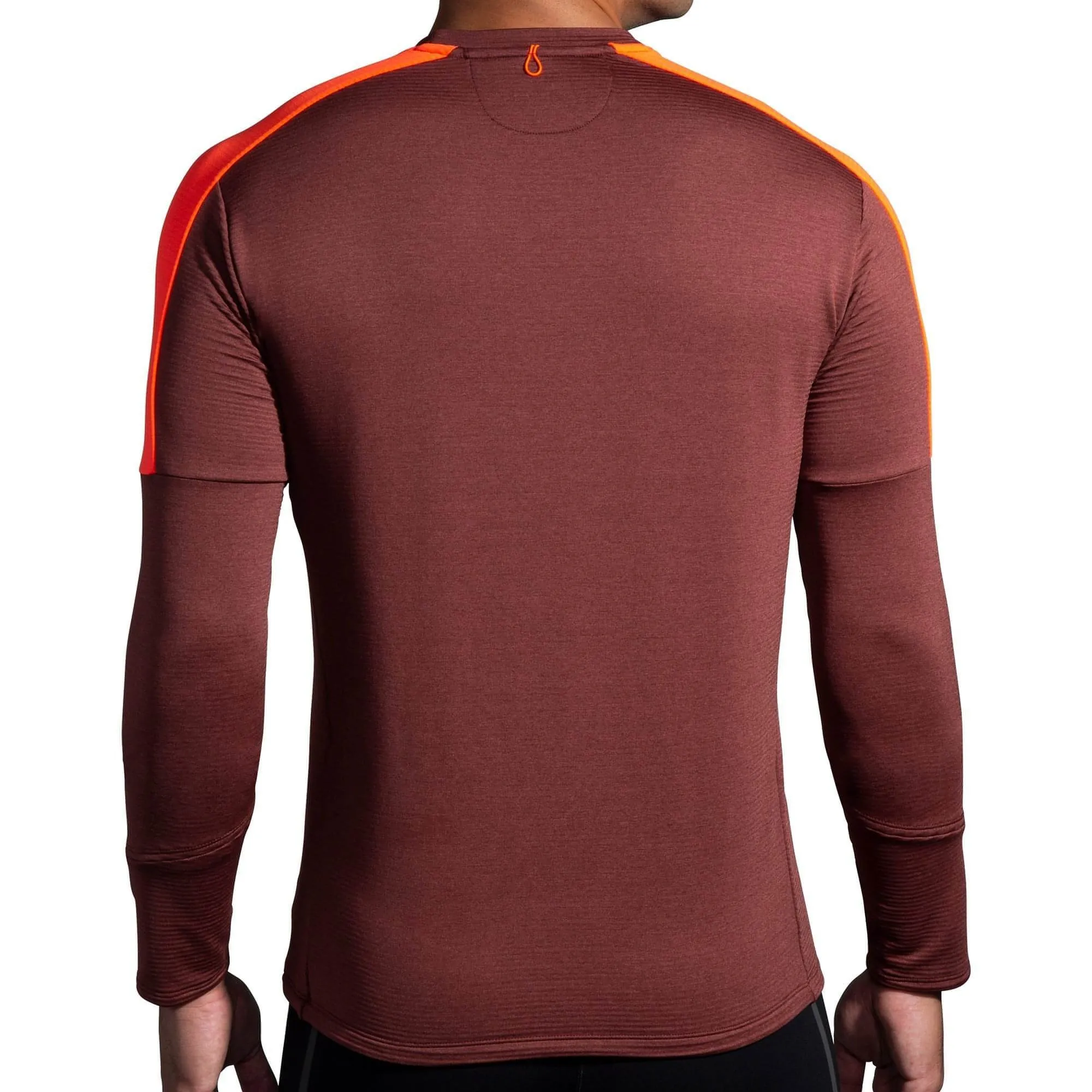 Brooks Notch Thermal 2.0 Long Sleeve Mens Running Top - Red