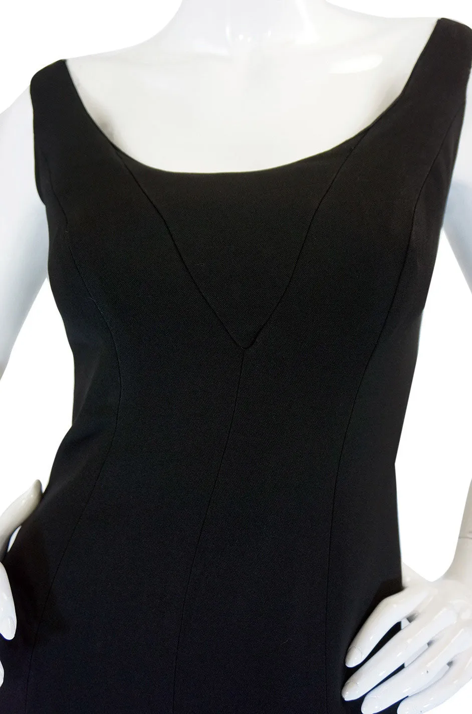 Chic 1960s Mr Blackwell Custom Dress