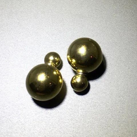 Chic Double Sided Stud Earrings