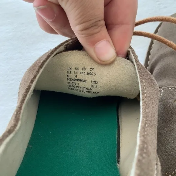 Clark's Men's Suede Oxford Shoe