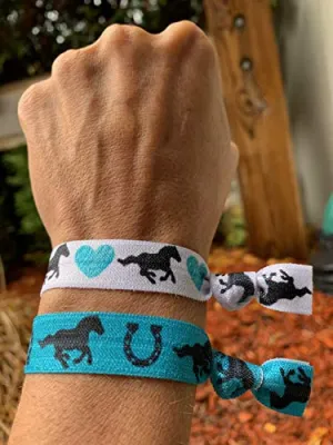 Cowgirl Elastic Hair Ties