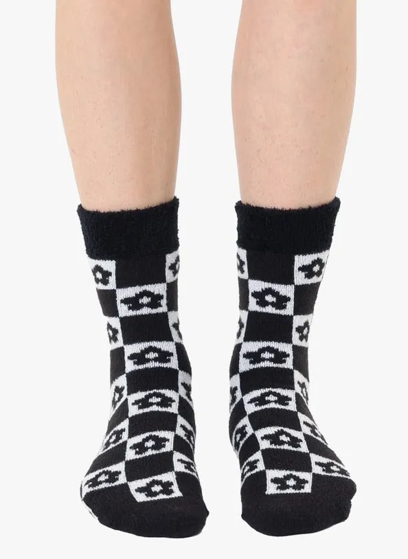 Daisy Warm Plush Socks - Teen
