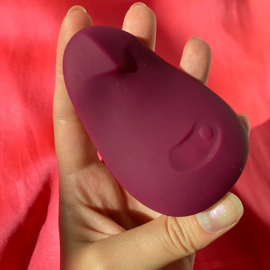 Dame: Pom Flexible Vibrator - Plum