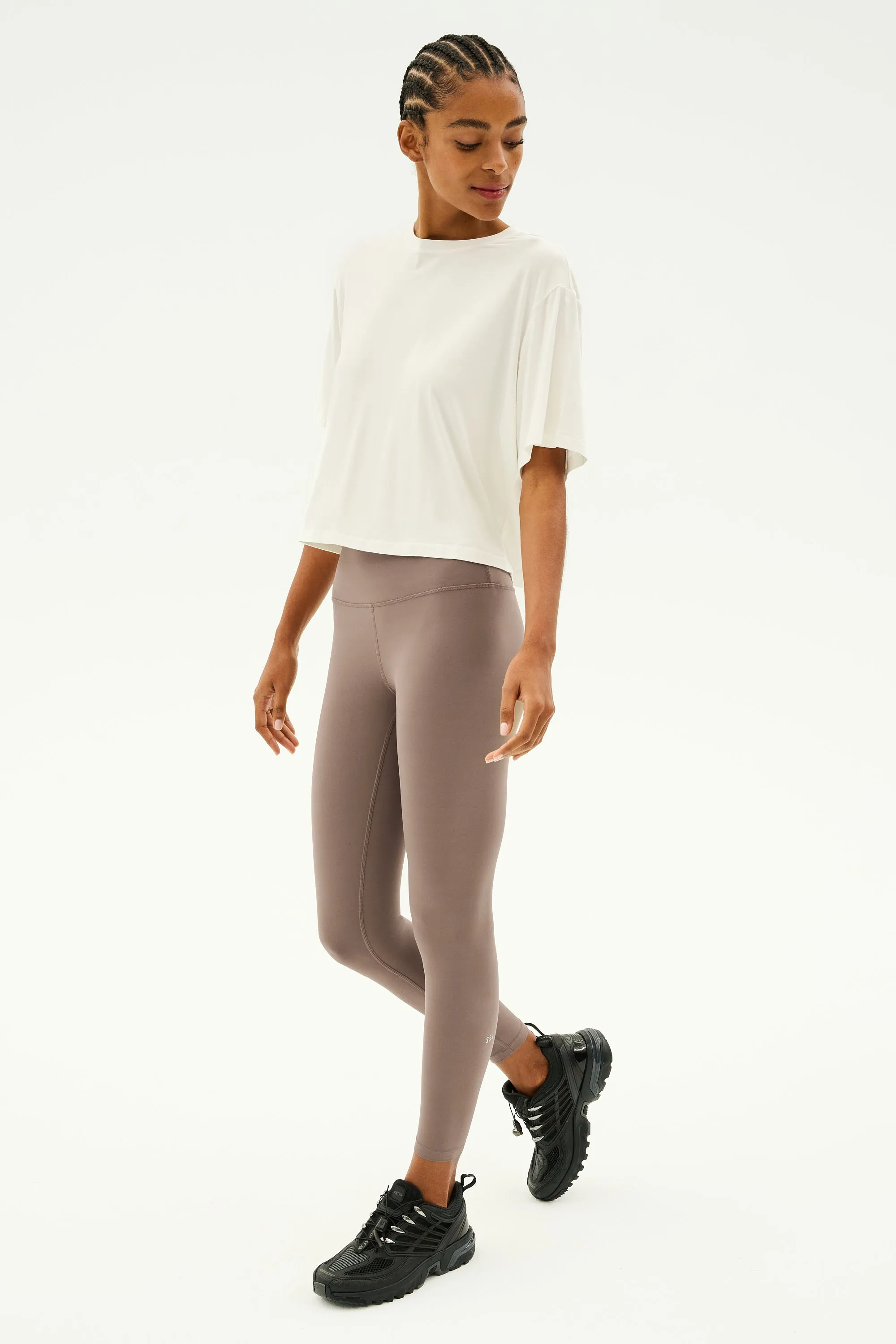 Djuna Oversized Jersey Tee - White