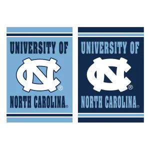 Embossed Suede Flag, GDN Size, University of North Carolina,14es951