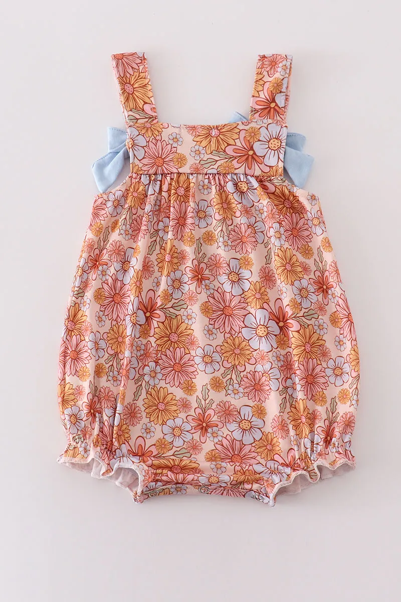 Floral Print Girl Bubble