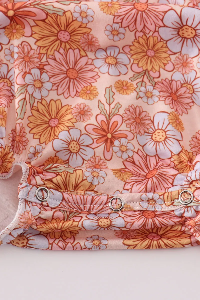 Floral Print Girl Bubble
