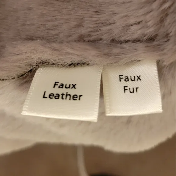For the Republic Long Length Faux Suede Fur Lined Coat with Hood Gray Size Small