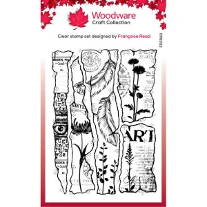 Fragments 4x6” Clear Stamp Set FRS982
