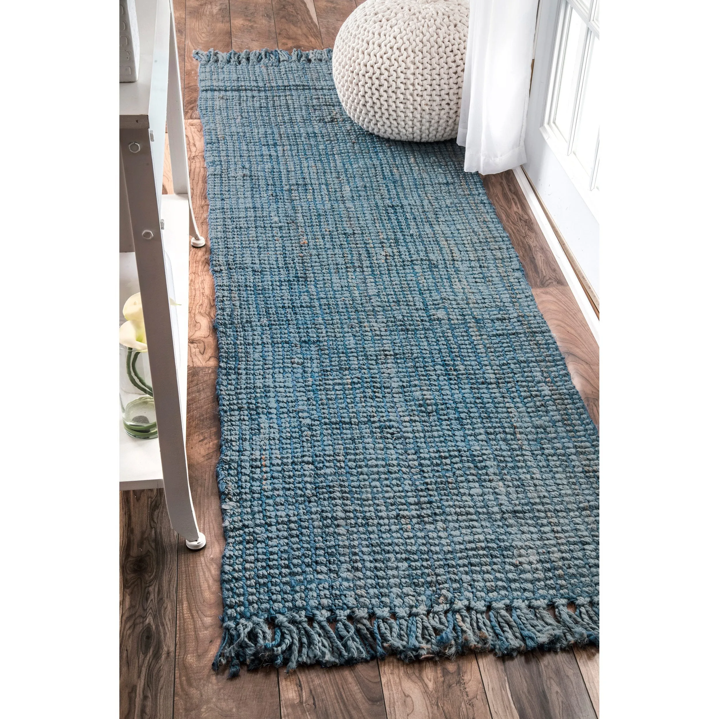 HAND WOVEN CHUNKY LOOP JUTE