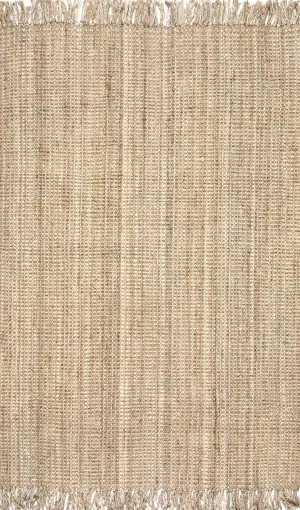 HAND WOVEN CHUNKY LOOP JUTE