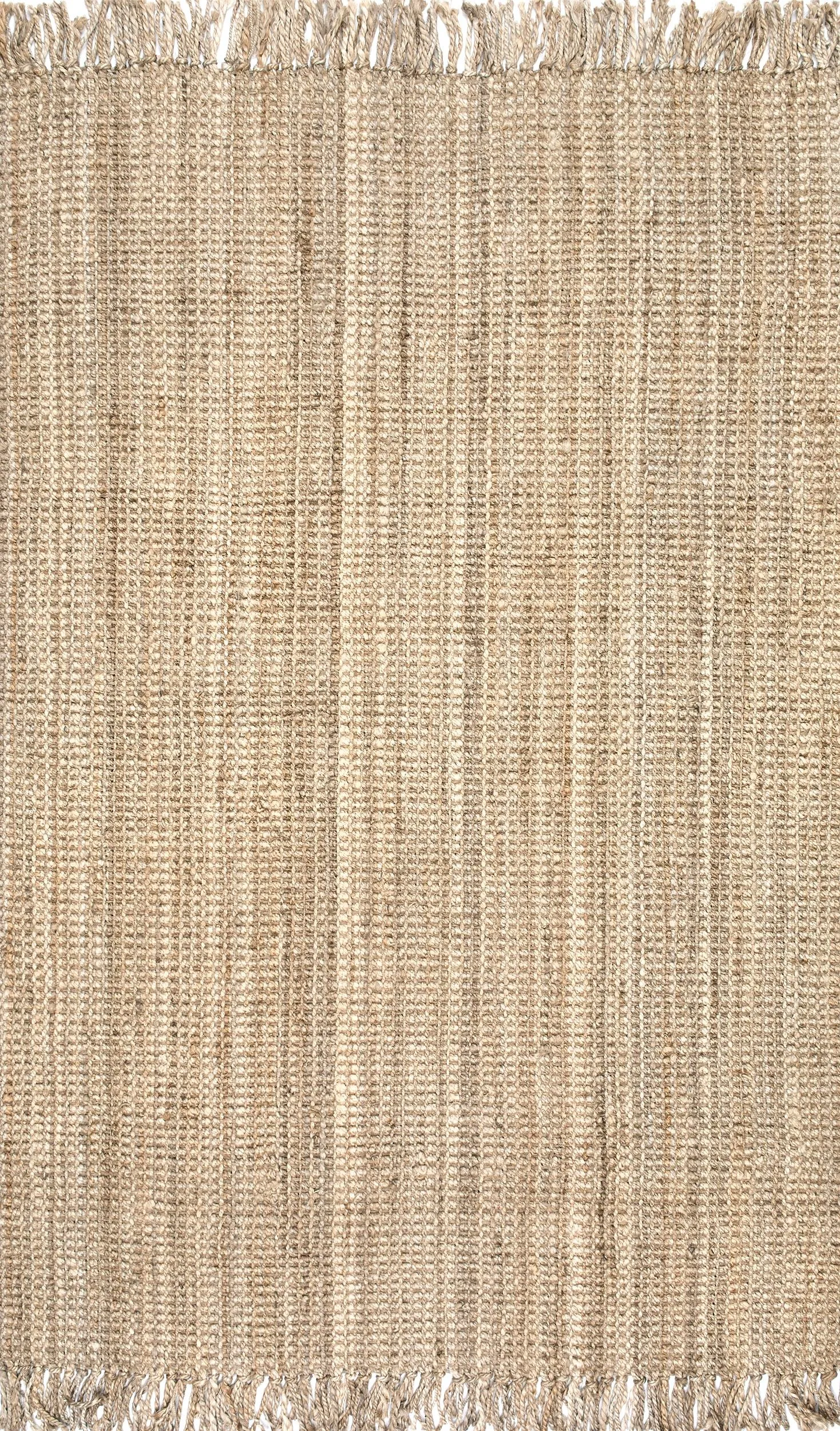 HAND WOVEN CHUNKY LOOP JUTE